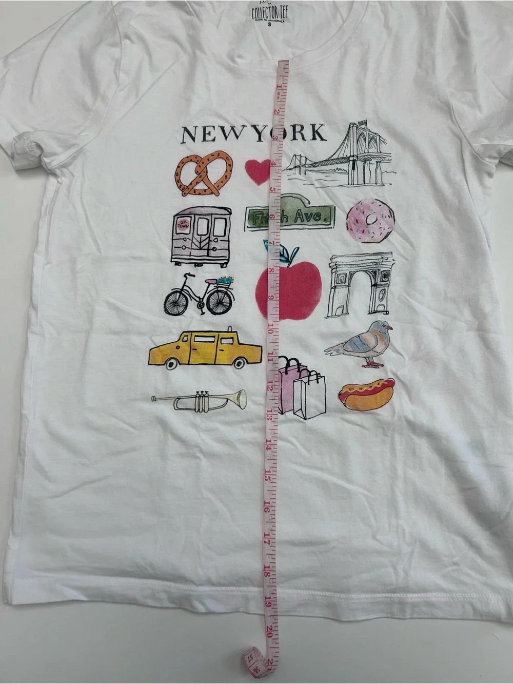 J Crew Collector Tee, White 